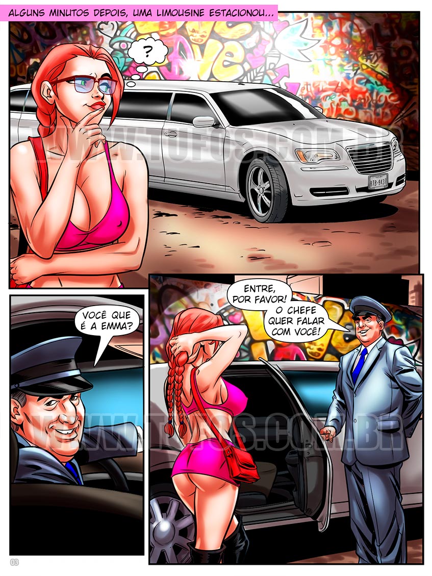 A Nerd Ninfomaníaca - Prostituta por uma noite (Parte 02) - 03