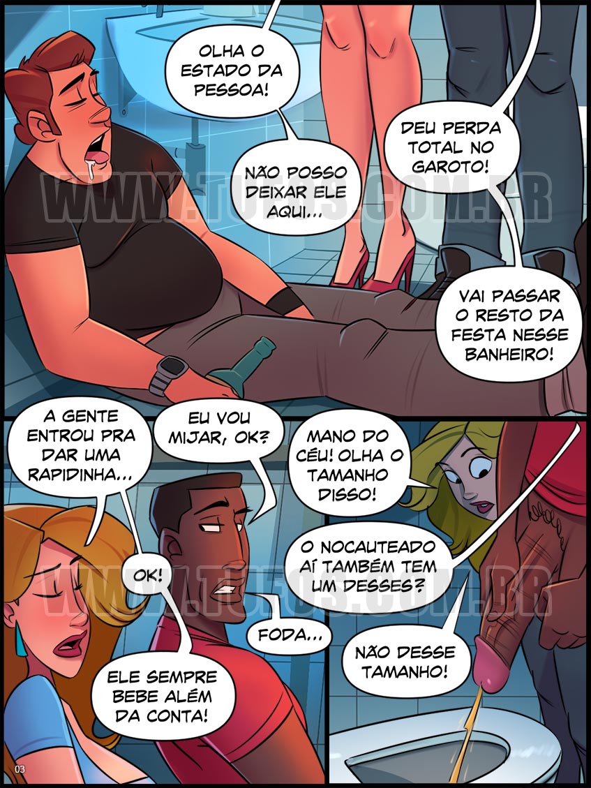 Casa da Mãe Joana - Festa no banheiro - 03