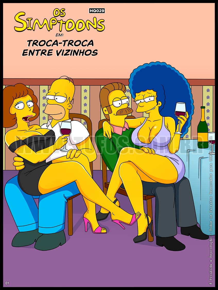 Os Simptoons - Troca-troca entre vizinhos - 01
